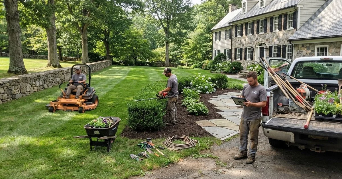 Best landscapers in Connecticut for large estates & acreage