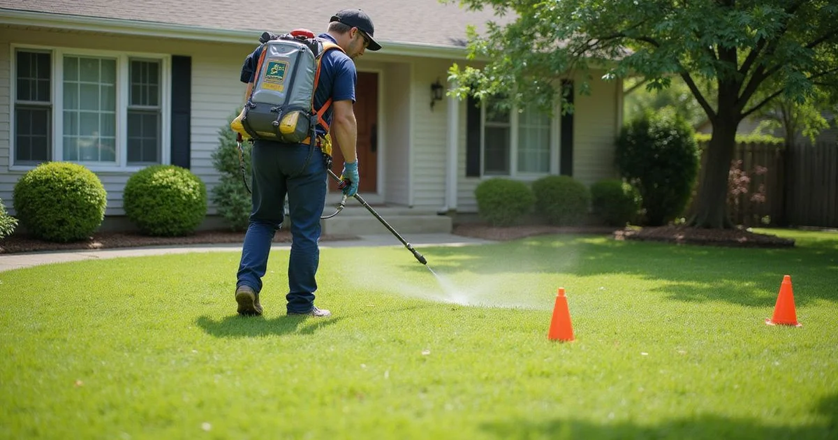 Lawn chemical and pesticide safety for kids and pets